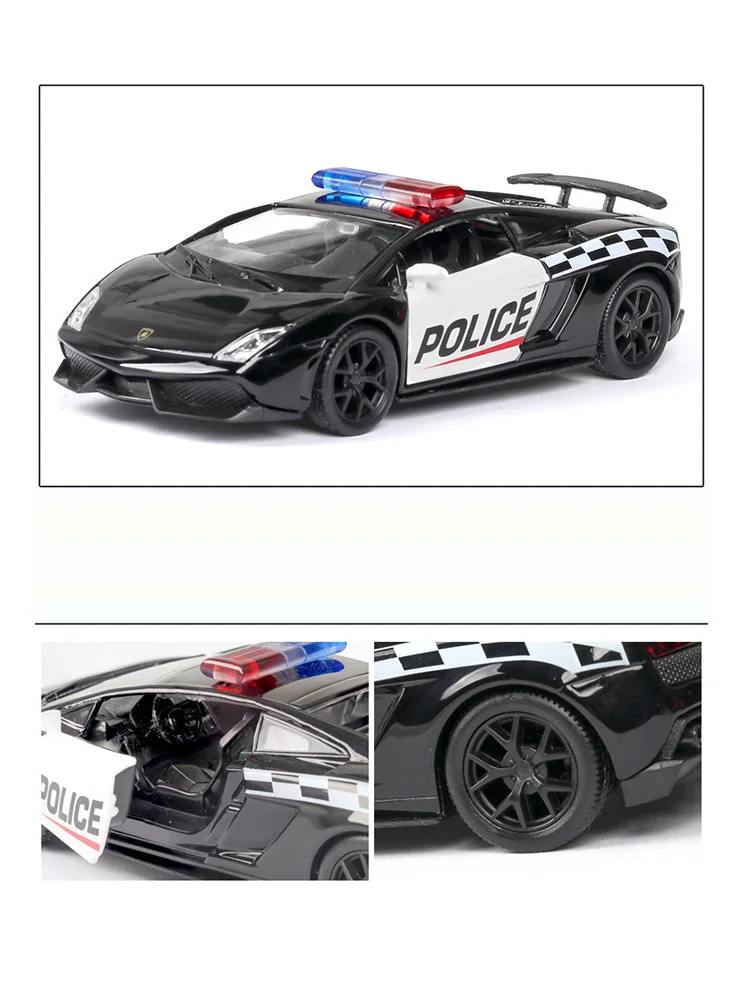 Mercedes Benz Dodge Police Car Diecast Model 4 Mercedes Benz Dodge Police Car Diecast Model - Image 4