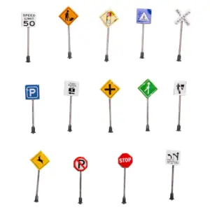 Miniature Traffic Signs Set for Dioramas 17 S1f5079c585c4455fb24dcd6717a3feb1v