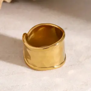 Stainless Steel Hammered Wide Ring JDR2405054 12 S1f52595869834c92bc2aeb3cff992a4ds