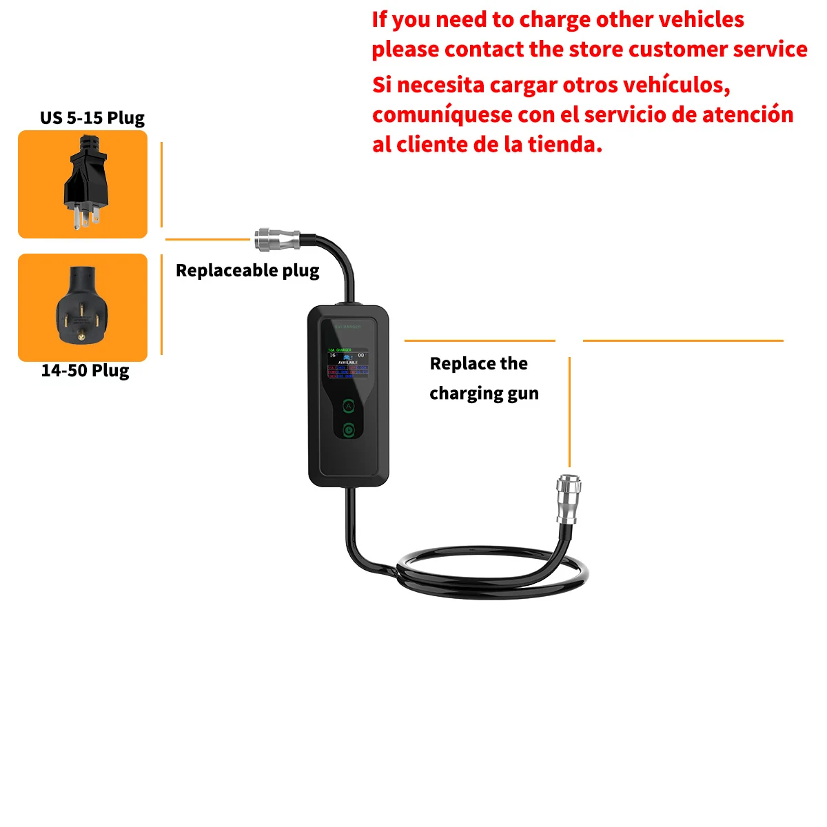 WUFEN 7KW EV Charger with Touchscreen 7 WUFEN 7KW EV Charger with Touchscreen - Image 7