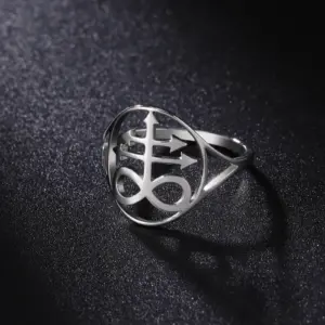 Lucifer Sigil Stainless Steel Ring for Men & Women 13 S1f6e957f1aa247ba90d08f711e4be7d3e