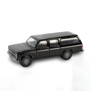 1985 Chevy Suburban C10 Die-Cast Model 7cm Black
