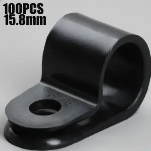 100-Pack Nylon P Cable Clips for Organization 17 S1f85050362824d2d8f0fd1bbd8db565bJ