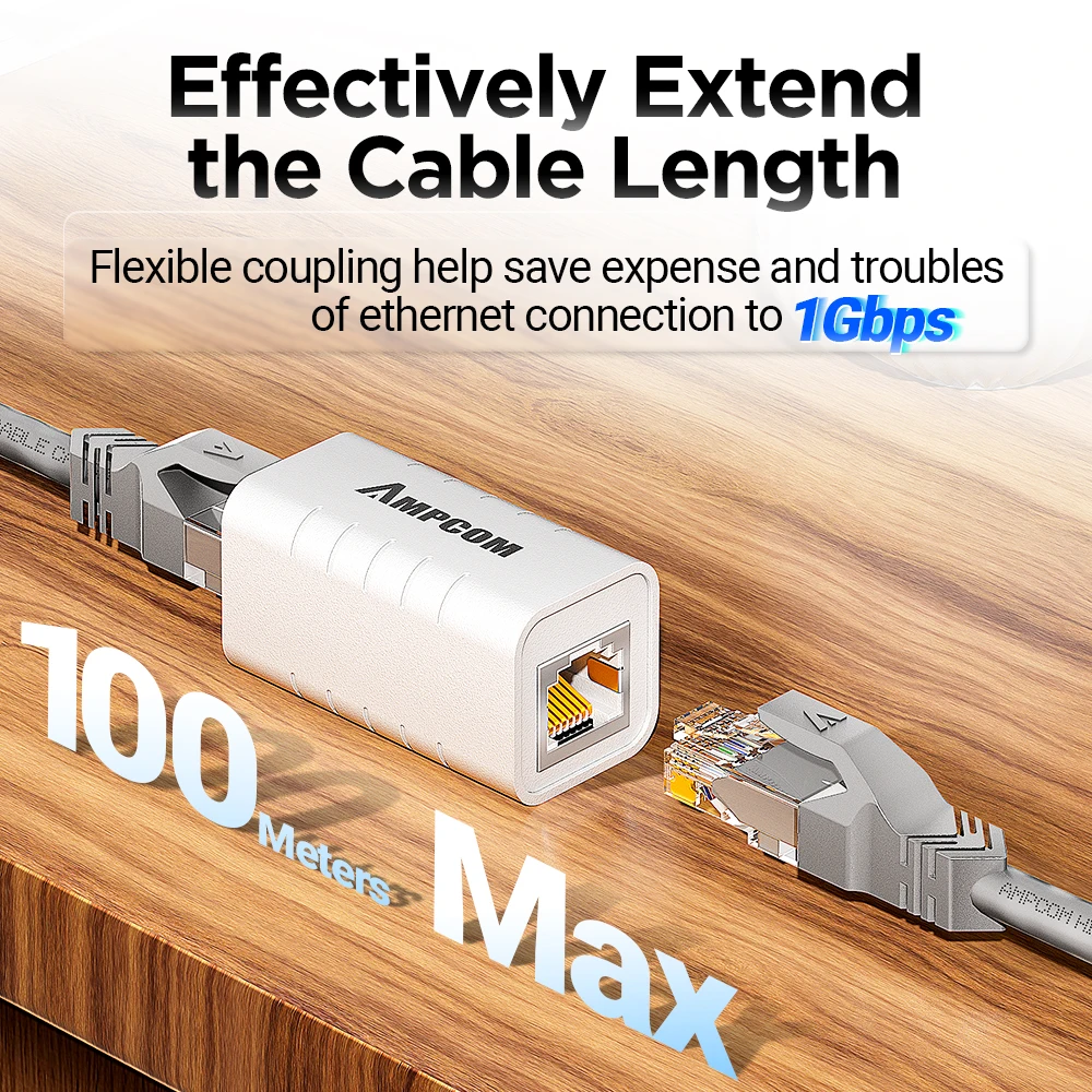 High-Speed Ethernet RJ45 Coupler 10Gbps 2 High-Speed Ethernet RJ45 Coupler 10Gbps - Image 2