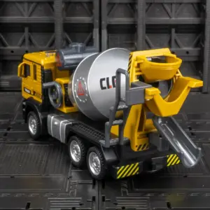 1:50 Scale Cement Mixer Transport Truck Model 10 S1fa01617bb6243e5b8000be3096341d5r