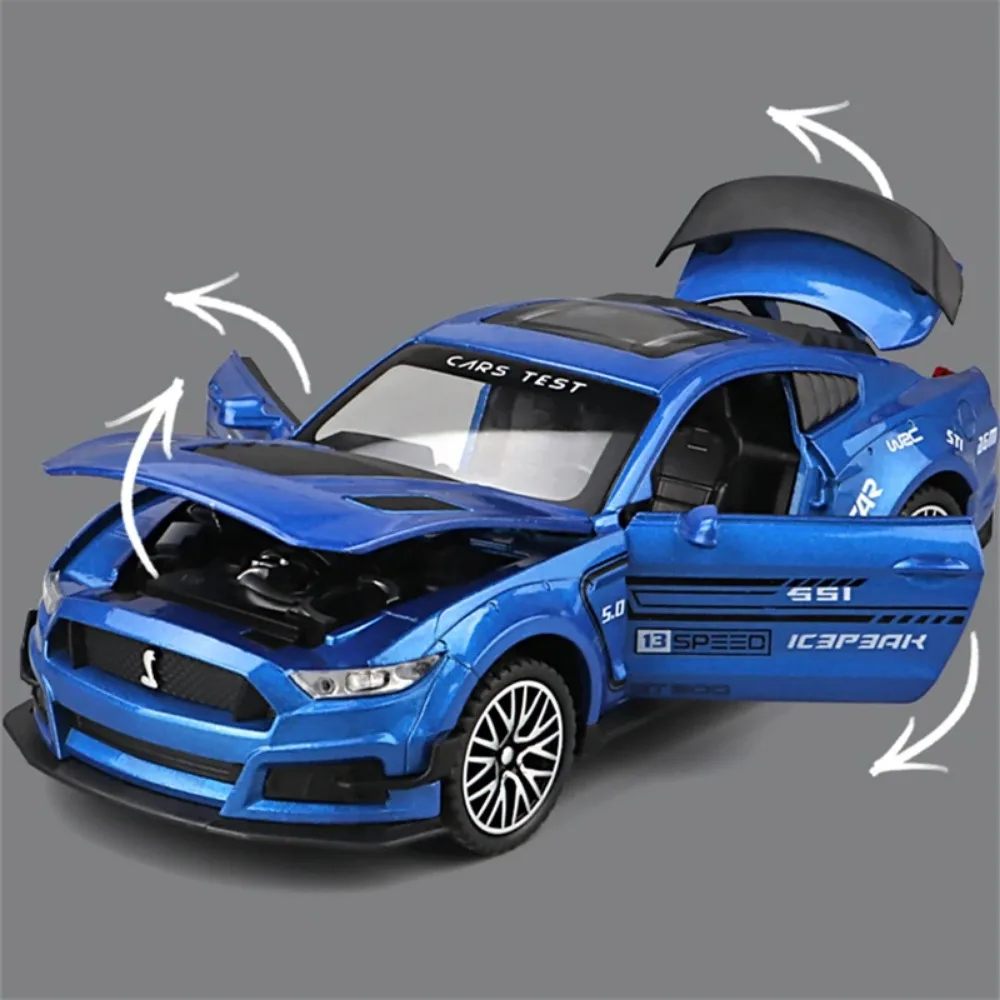 Ford Mustang Shelby GT500 Diecast Model 1:32 Scale 4 Ford Mustang Shelby GT500 Diecast Model 1:32 Scale - Image 4