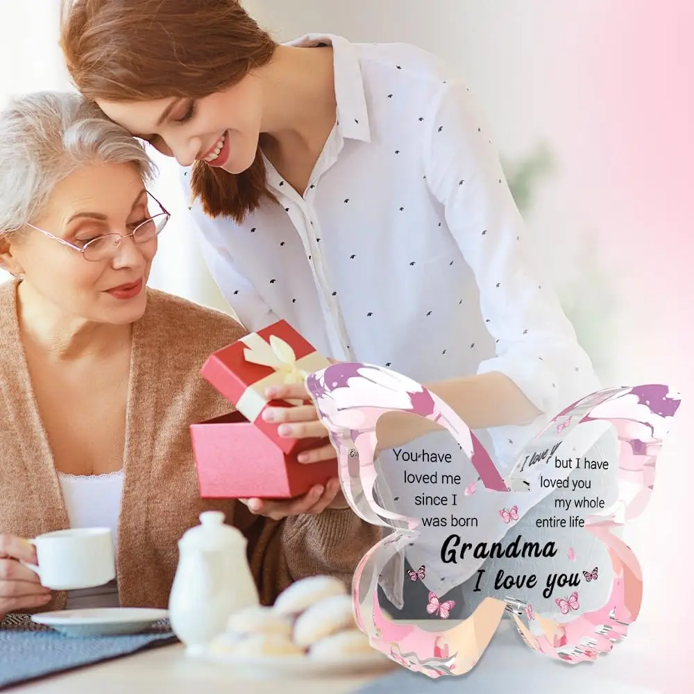 Heartfelt Butterfly Ornament for Grandma 4 Heartfelt Butterfly Ornament for Grandma - Image 4