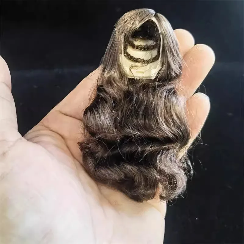 12-Inch Curly Flannel Doll Wig for Action Figures 2 12-Inch Curly Flannel Doll Wig for Action Figures - Image 2