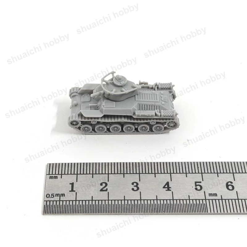 Type 97 Shinhoto Chi-Ha Tank Model in 1/144 2 Type 97 Shinhoto Chi-Ha Tank Model in 1/144 - Image 2