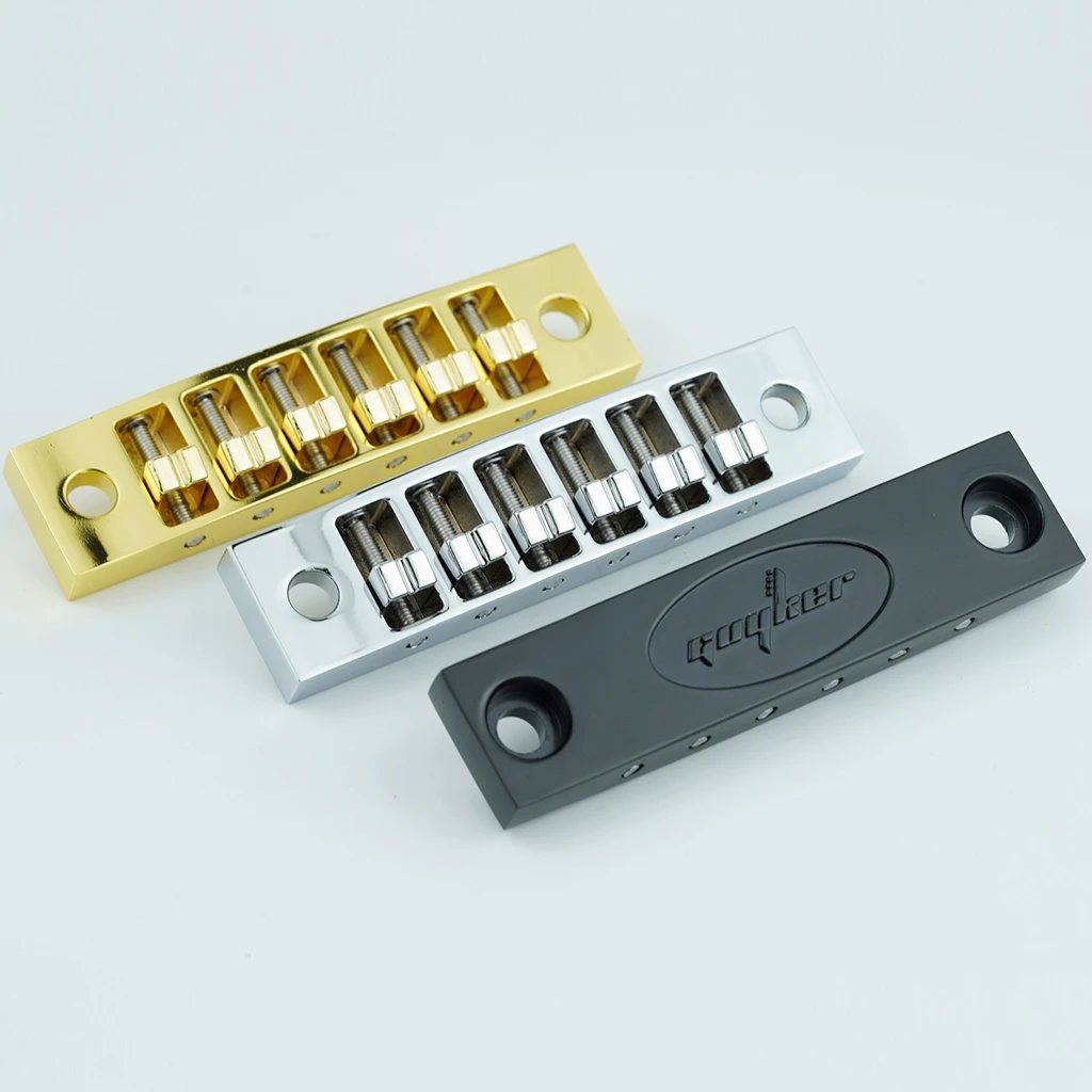 zinc alloy guitar bridge with 51.5mm string spread 4 zinc alloy guitar bridge with 51.5mm string spread - Image 4