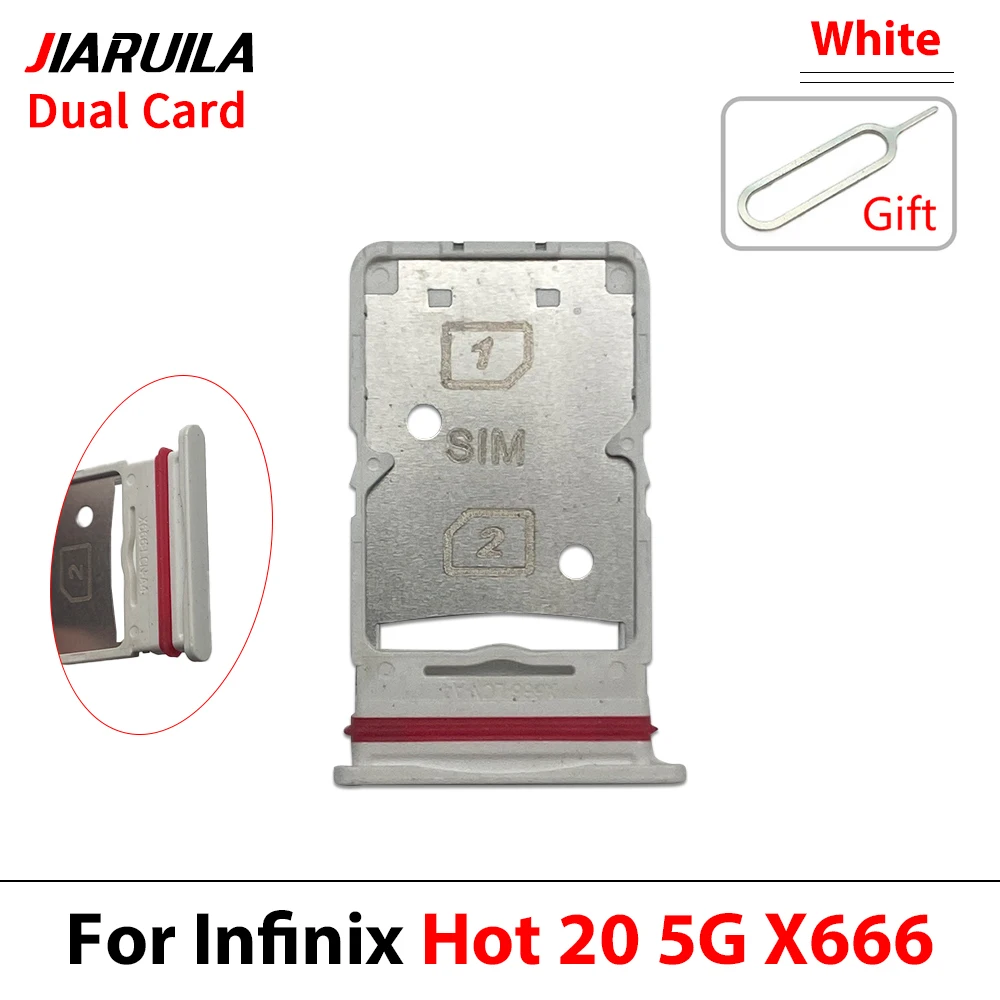 Infinix Compatible Metal SIM Tray Holder for Hot 8 Lite 10 Infinix Compatible Metal SIM Tray Holder for Hot 8 Lite - Image 10