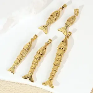 Copper Koi Pendant for Jewelry 12 S1ff2d922ca234b53b7d76960e50e151bv