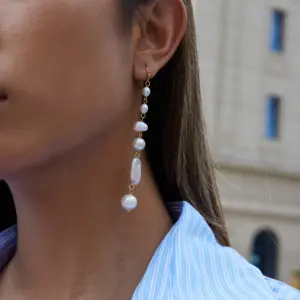 Stainless Steel Freshwater Pearl Drop Earrings 8 S1ff415a8e5a0412996a0308b12a5c01fw