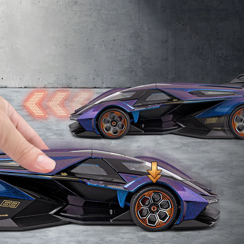 Futuristic Gold Vision GT 1:18 Model Car 6 Futuristic Gold Vision GT 1:18 Model Car - Image 6