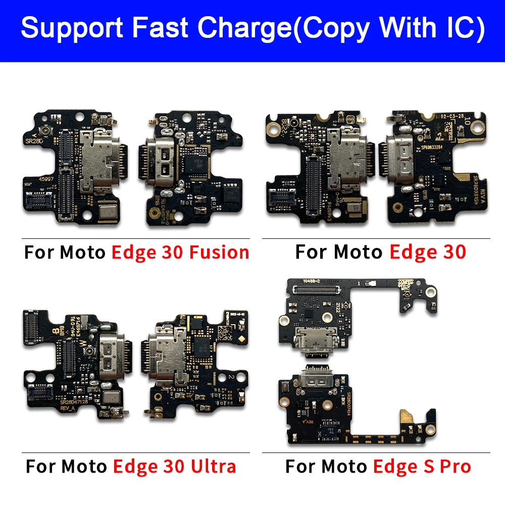 Moto Edge Series USB Flex Cable with Gold Contacts 4 Moto Edge Series USB Flex Cable with Gold Contacts - Image 4