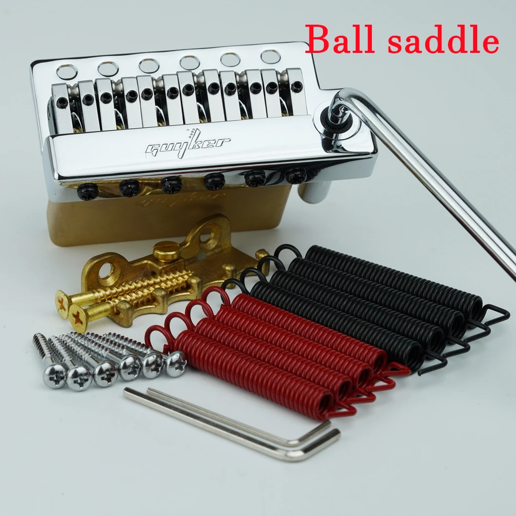 GG1009A Guitar Tremolo Bridge in Multiple Finishes 4 GG1009A Guitar Tremolo Bridge in Multiple Finishes - Image 4