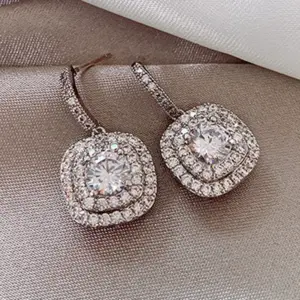 Elegant Silver Drop Earrings with Cubic Zirconia 7 S202e8e9608e945a287cdeaa63b023401C