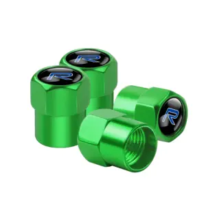 Premium Aluminum Tire Valve Dust Caps Set 17 S2031f79b6443416a9ba297e1309ba2055