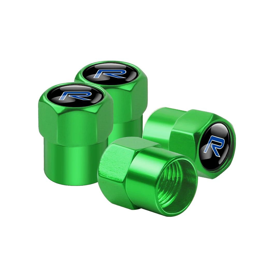 Premium Aluminum Tire Valve Dust Caps Set 8 Premium Aluminum Tire Valve Dust Caps Set - Image 8