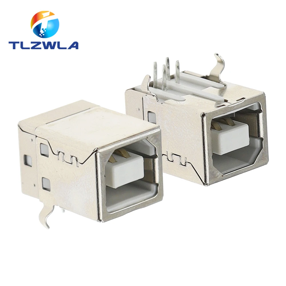 Square USB B Female Connectors Set of 10 2 Square USB B Female Connectors Set of 10 - Image 2