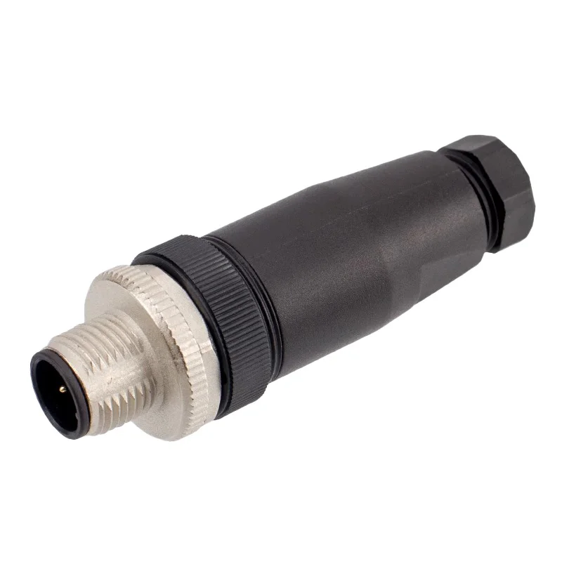 Waterproof M12 Sensor Connectors Set with Pins 2 Waterproof M12 Sensor Connectors Set with Pins - Image 2