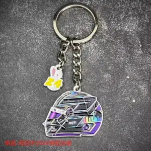 Vibrant F1 Racing Helmet Keychain Set 10 S2054bd021dcb42718fc2ee0b45b8b1d8N