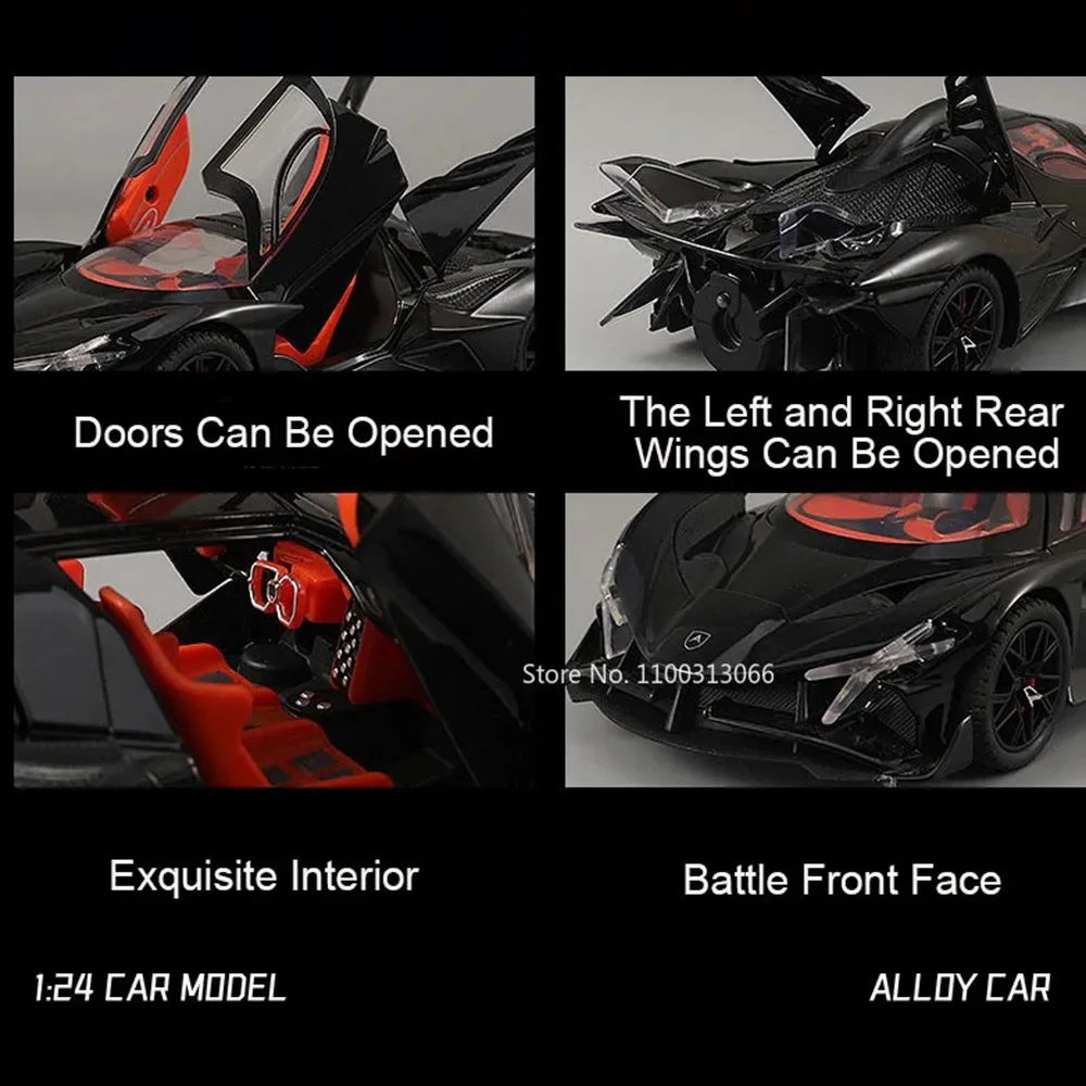 Apollo EVO Alloy Model Car — 1:24 Scale 3 Apollo EVO Alloy Model Car — 1:24 Scale - Image 3