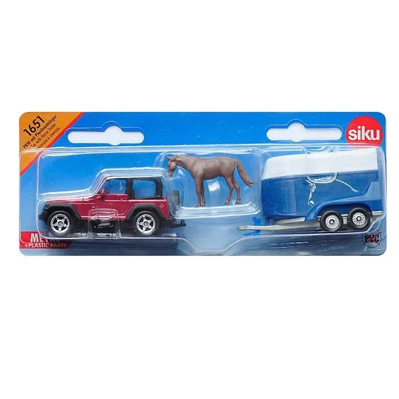Red Off-Road SUV with Horse Transporter Set 4 Red Off-Road SUV with Horse Transporter Set - Image 4