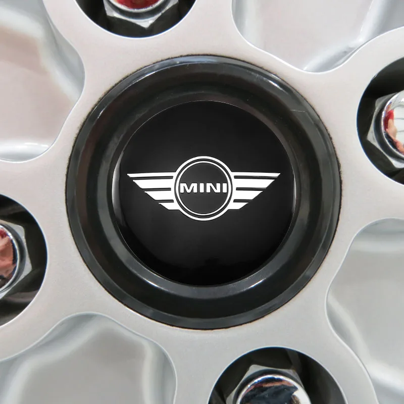 Mini Aluminum Hub Cover Stickers 56/60/65mm 5 Mini Aluminum Hub Cover Stickers 56/60/65mm - Image 5