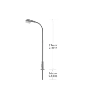 TT Scale Metal Street Lamps Set of 5 10 S207e16c0136a489894c6bce575db29beW