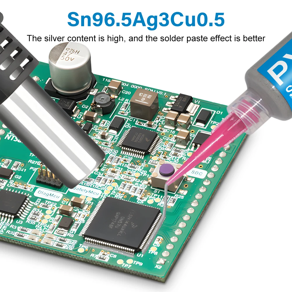 High-Performance Sn96.5Ag3Cu0.5 Solder Paste 10g/35g 3 High-Performance Sn96.5Ag3Cu0.5 Solder Paste 10g/35g - Image 3