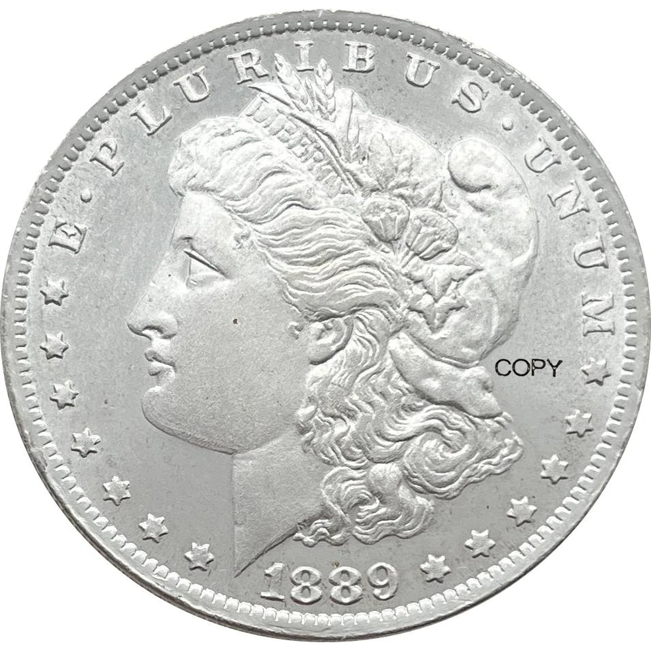 1889 Morgan Silver Coin Replica Collection Piece 3 1889 Morgan Silver Coin Replica Collection Piece - Image 3