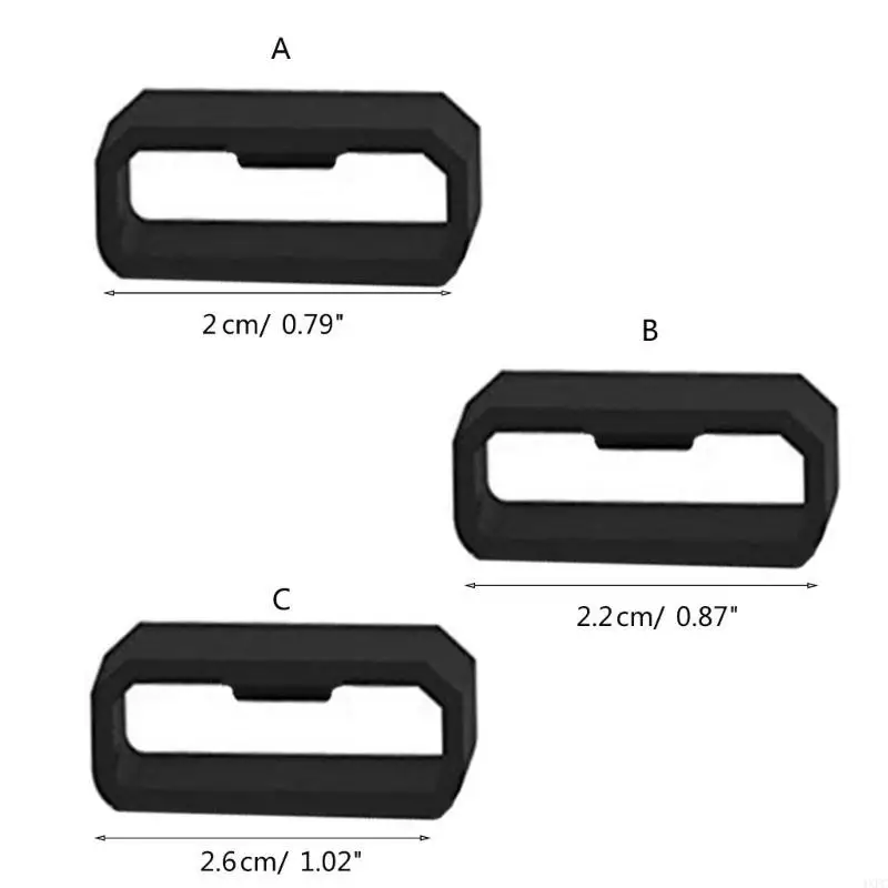 Silicone Watch Strap Rings for Garmin Fenix Series 6 Silicone Watch Strap Rings for Garmin Fenix Series - Image 6