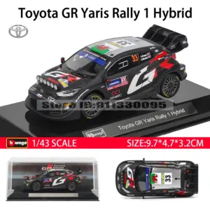 Toyota GR Yaris Rally 1 Hybrid 1:43 Diecast Model 17 S209e39d8afe444e6a74e4519572a7aa6M