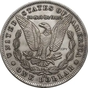 1889 Morgan Silver Coin Replica Collection Piece 14 S20cac64e42fa4209a10babad4eb6163bE