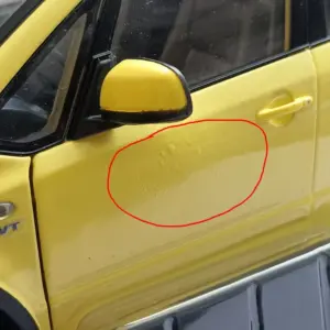 Vibrant Yellow 1:18 Scale SX4 Die-Cast Model 9 S20d542cf648f4a7b8673c3f11f2dec268