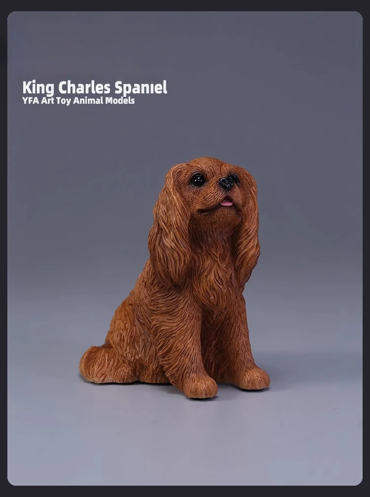 Elegant Cavalier King Charles Spaniel Figurine 8 Elegant Cavalier King Charles Spaniel Figurine - Image 8