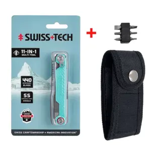 Swiss Tech 11-in-1 Compact Multitool for Outdoors 16 S21113115a56644b48dd438d92e81b6f3g
