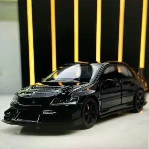 Black Mitsubishi Lancer Evolution Diecast Model | 1:32 Scale 13 S21117e5b41844e8b887eb1f86c0526d9i