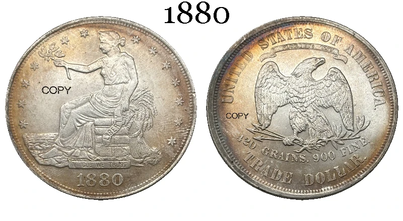 1877 US Trade Coin Replica for Collectors 4 1877 US Trade Coin Replica for Collectors - Image 4