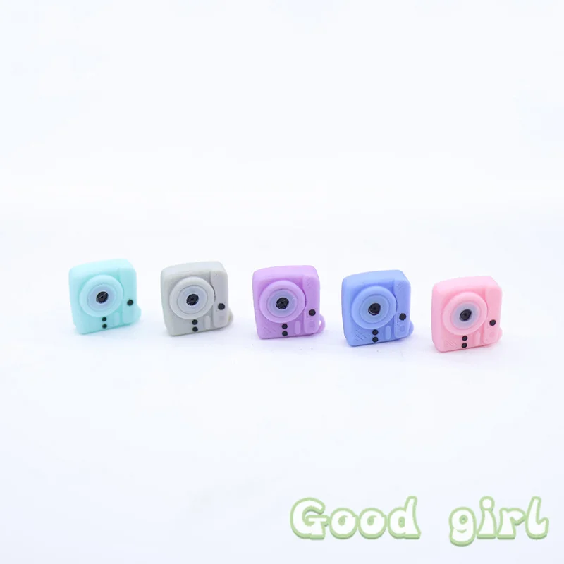 Pastel Blue Miniature Camera for Dollhouses 3 Pastel Blue Miniature Camera for Dollhouses - Image 3