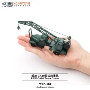 Jiefang CA10 Vintage Crane Model 1:64 Scale 10 S21409a21a4034bf0b99e92d1bf67378dt