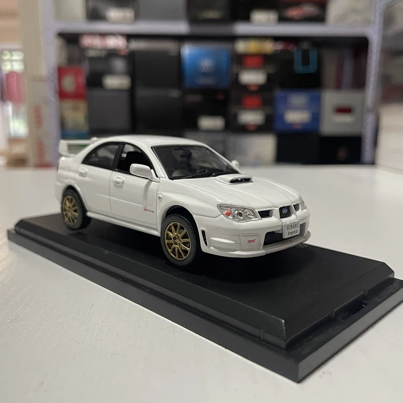 White 1:43 Scale Impreza WRX STI Diecast Model 4 White 1:43 Scale Impreza WRX STI Diecast Model - Image 4