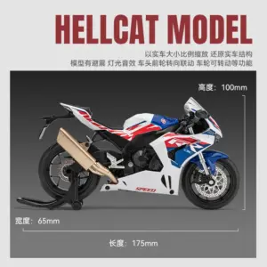 Honda CBR1000 SPEED 1:12 Diecast Motorcycle 8 S214f714b2ccc4ca3b1e57daaacb4b0b9t