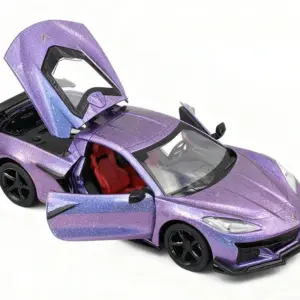 Purple Chevrolet Corvette Z06 1:24 Scale Diecast 9 S2167b9a3612c471c98571bb52ce412a40