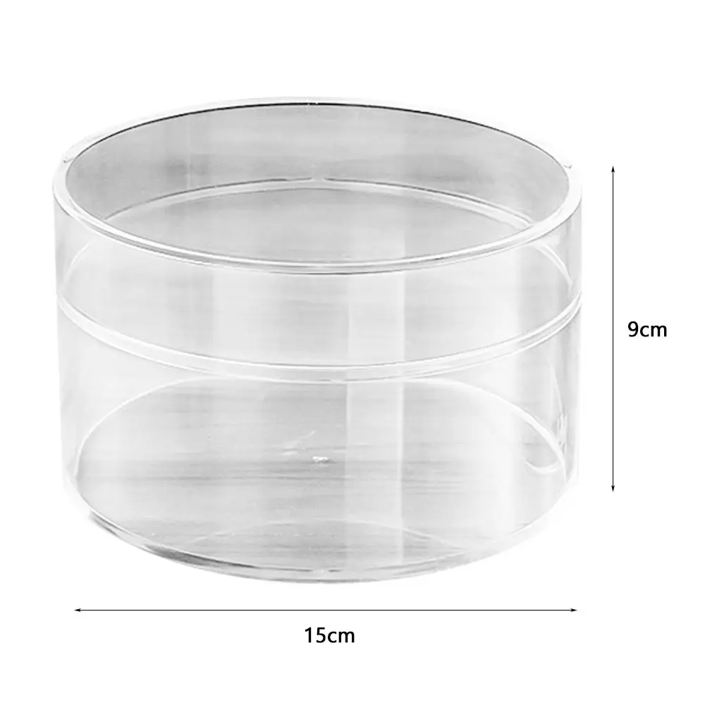 Clear Round Storage Boxes for Organization 7 Clear Round Storage Boxes for Organization - Image 7