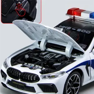 1:24 Scale Diecast Police Car Model 11 S2169702a194943eb922a0acf420dbf84s