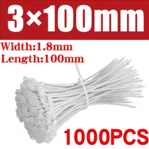 High-Quality Nylon Cable Ties, Assorted Sizes 16 S218b9c492aae458cbae2b0f0d76e43f6Z