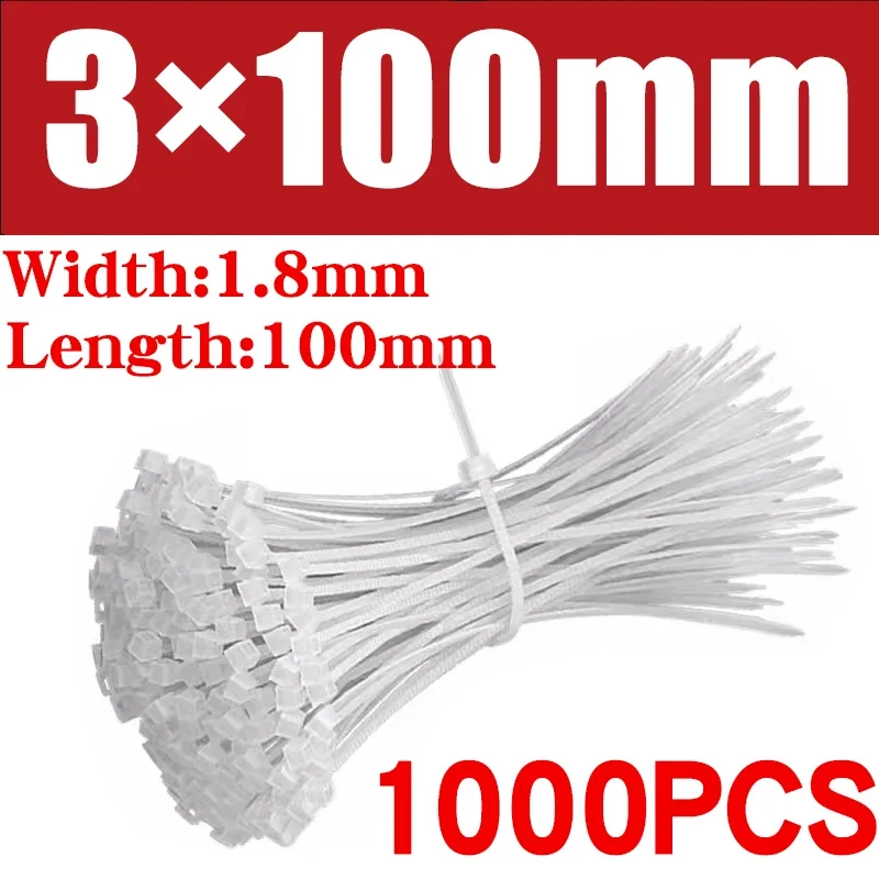 High-Quality Nylon Cable Ties, Assorted Sizes 7 High-Quality Nylon Cable Ties, Assorted Sizes - Image 7