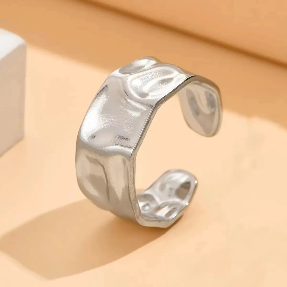 Geometric Multi-Layer Resin Ring in Six Colors 10 Geometric Multi-Layer Resin Ring in Six Colors - Image 10